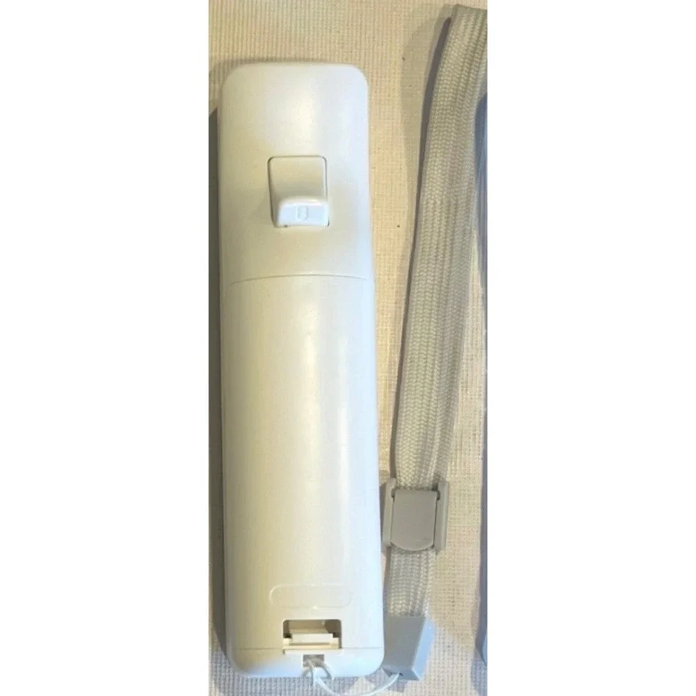 Nintendo Wii Remote Plus Controller White with Wrist Strap RVL-036